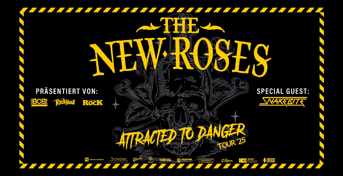Tickets THE NEW ROSES, Attracted To Danger Tour 2025 in Frankfurt